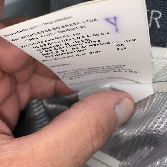 Hugo Boss Mens Mohair Suit Jacket Size 42R. EUC. - Picture 13 of 16